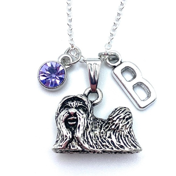 Maltese Shih Tzu Dog Necklace - Picture 8 of 9